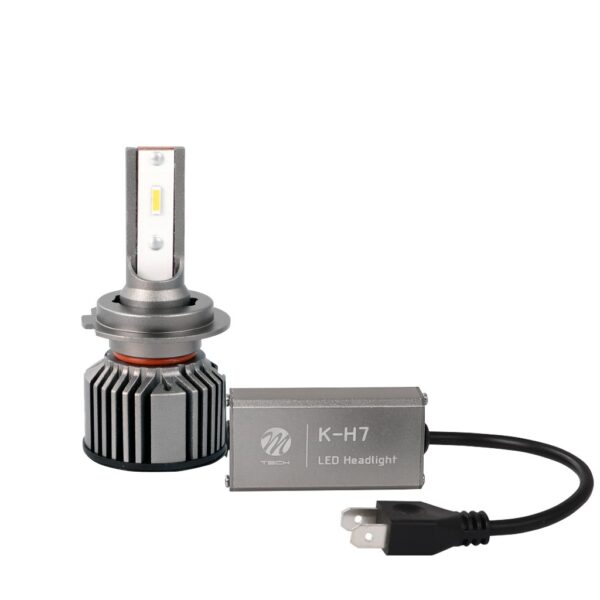 M-Tech ΛΑΜΠΕΣ LED ΚΙΤ H7 12V 2x20W 6.500K 5200lm OSRAM PRO SET CAN-BUS (ΜΕ ΑΝΕΜΙΣΤΗΡΑΚΙ) NEW GEN  M-TECH -2ΤΕΜ. - Image 2