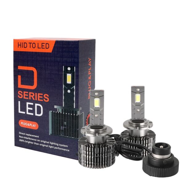 M-Tech D2S 12V P32d-2 6000K 8.400lm 35W D-SERIES LED PLUG & PLAY KIT CAN-BUS (ΜΕ ΑΝΕΜΙΣΤΗΡΑΚΙ) MTECH - 2ΤΕΜ.