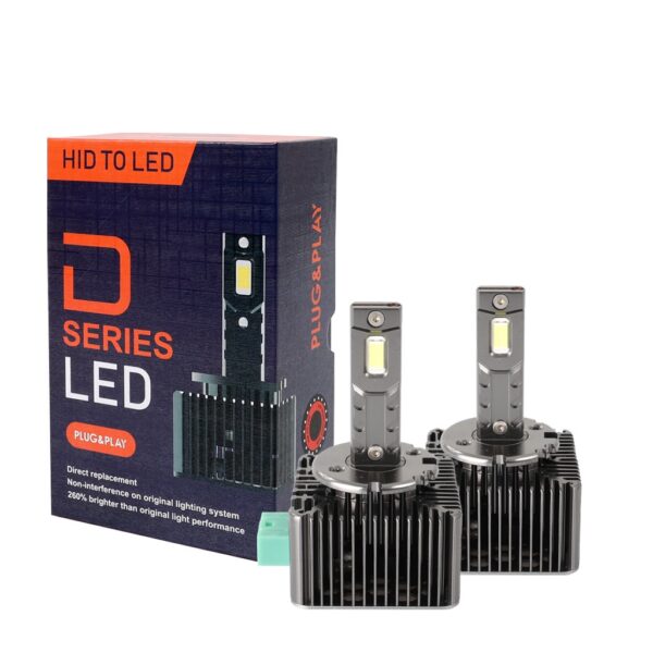 M-Tech D3S 12V PK32d-5 6000K 8.400lm 35W D-SERIES LED PLUG & PLAY KIT CAN-BUS (ΜΕ ΑΝΕΜΙΣΤΗΡΑΚΙ) MTECH - 2ΤΕΜ.