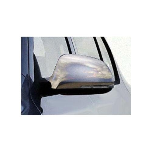 Omtec ΚΑΠΑΚΙΑ ΚΑΘΡΕΠΤΩΝ ΓΙΑ SKODA OCTAVIA A5 4D / SW 2009-2013 / SKODA SUPERB II SD 2008-2015 ΧΡΩΜΙΟΥ 2 ΤΕΜ. ΜΕΤΑΛΛΙΚΑ