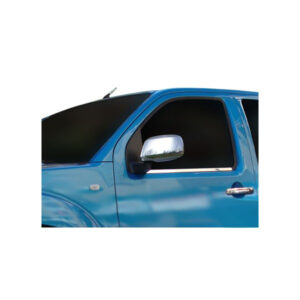 Omtec ΚΑΠΑΚΙΑ ΚΑΘΡΕΠΤΩΝ ΓΙΑ NISSAN PATHFINDER SUV R51 2005-2012 / NAVARA D40 / SUZUKI EQUATOR ΧΡΩΜΙΟΥ 2 ΤΕΜ. ΜΕΤΑΛΛΙΚΑ