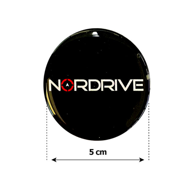 Race Axion NORDRIVE ΑΥΤΟΚΟΛΛΗΤΑ ΖΑΝΤΩΝ 5 cm ΛΕΥΚΟ/ΜAYΡO/KOKKINO ΣΜΑΛΤΟΥ - 4 ΤΕΜ. - Image 2