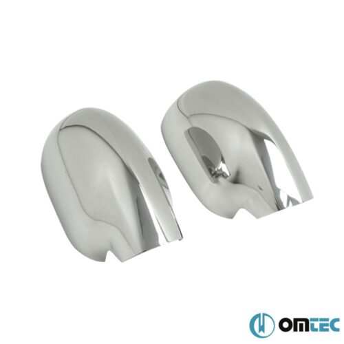 Omtec ΚΑΠΑΚΙΑ ΚΑΘΡΕΠΤΩΝ ΓΙΑ DACIA LOGAN SD/PK 2005+ ΧΡΩΜΙΟ ΜΕΤΑΛΛΙΚΑ ΟMTEC – 2 TEM.