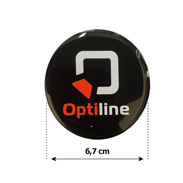 Race Axion OPTILINE ΑΥΤΟΚΟΛΛΗΤΑ ΖΑΝΤΩΝ 6,7 cm ΛΕΥΚΟ/ΜΑΥΡΟ/ΠΟΡΤΟΚΑΛΙ ΣΜΑΛΤΟΥ - 4 ΤΕΜ. - Image 2