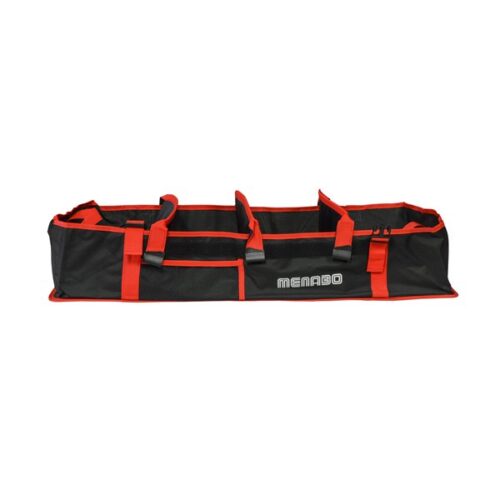 MENABO ΣΑΚΟΣ ORGANIZER ΠΟΡΤ ΜΠΑΓΚΑΖ ME 4 ΑΠΟΣΠΩΜΕΝΑ ΤΜΗΜΑΤΑ 67Lt 96x39x18 ΜΑΥΡΟ-ΚΟΚΚΙΝΟ MENABO