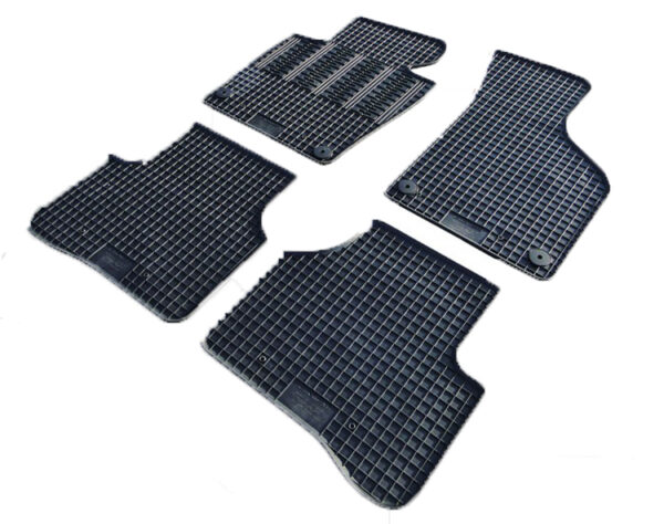 Cik ΜΑΡΚΕ ΠΑΤΑΚΙΑ ΣΕ ΣΚΑΦΗ ΛΑΣΤΙΧΟ ΓΙΑ VW PASSAT B6 2005-2015 / PASSAT B7 2010-2015 ΣΕ ΜΑΥΡΟ ΧΡΩΜΑ ΜΕ ΚΟΥΜΠΩΜΑΤΑ CIK - 4 ΤΕΜ. - Image 2