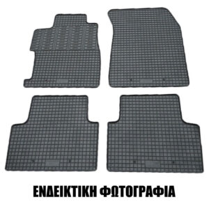 Cik ΜΑΡΚΕ ΠΑΤΑΚΙΑ ΣΕ ΣΚΑΦΗ ΛΑΣΤΙΧΟ ΓΙΑ MERCEDES GLC X253 SUV / GLC C253 COUPE 2015+ ΣΕ ΜΑΥΡΟ ΧΡΩΜΑ ΜΕ ΚΟΥΜΠΩΜΑΤΑ CIK - 4 ΤΕΜ.