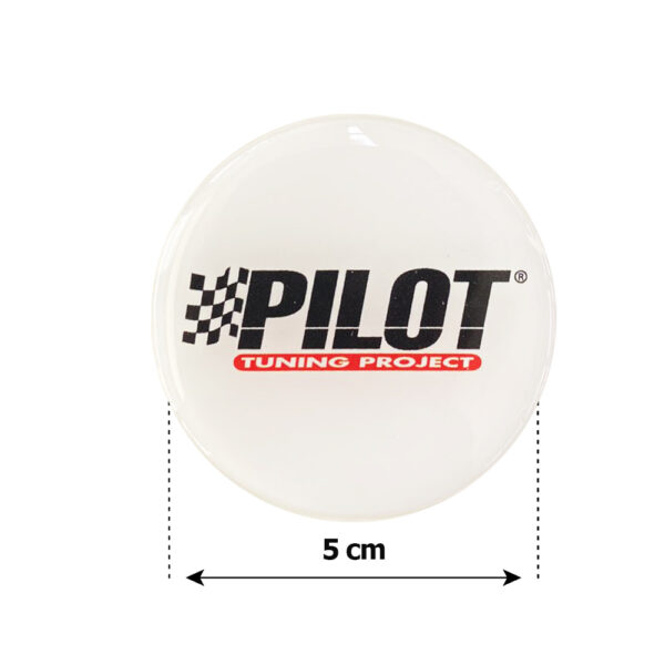 Race Axion PILOT ΑΥΤΟΚΟΛΛΗΤΑ ΖΑΝΤΩΝ 5 cm ΛΕΥΚΟ/ΜΑΥΡΟ/ΚΟΚΚΙΝΟ ΣΜΑΛΤΟΥ - 4 ΤΕΜ. - Image 2