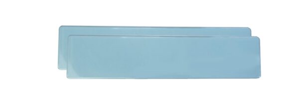 Race Axion ΠΡΟΣΤΑΤΕΥΤΙΚΟ ΤΖΑΜΙ ΠΙΝΑΚΙΔΑΣ LIGHT BLUE ΝΕΟΥ ΤΥΠΟΥ 52,7 X 12 cm  (ΠΛΑΣΤΙΚΟ/ΜΠΛΕ) - 2 ΤΕΜ.