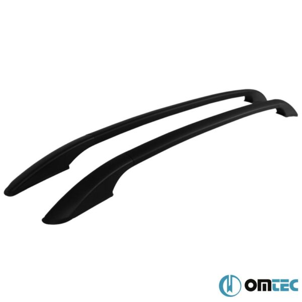 Omtec ΜΠΑΡΕΣ ΟΡΟΦΗΣ ΓΙΑ NISSAN JUKE 2011-2019 ΠΑΡΑΛΛΗΛΕΣ ΑΛΟΥΜΙΝΙΟΥ ΜΑΥΡΕΣ ΟMTEC - 2 TEM.