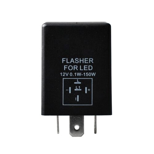 M-Tech LED FLASHER (ΦΛΑΣΙΕΡΑ) 5 ΕΠΑΦΩΝ (L+-) 30x30x30mm  M-TECH – 1ΤΕΜ.
