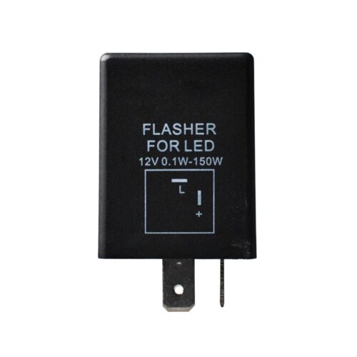M-Tech LED FLASHER (ΦΛΑΣΙΕΡΑ) 2 ΕΠΑΦΩΝ (L+-) 30x30x30mm  M-TECH -1ΤΕΜ.
