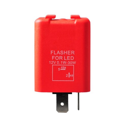 M-Tech LED FLASHER (ΦΛΑΣΙΕΡΑ) 2 ΕΠΑΦΩΝ (L+-) 30x30x30mm M-TECH – 1ΤΕΜ.