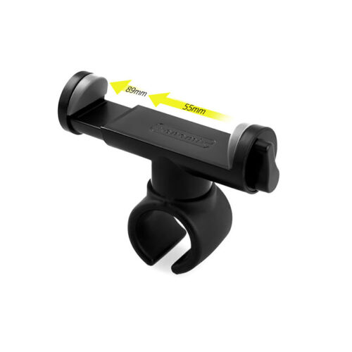 Xenomix ΒΑΣΗ SMARTPHONE MOTO/ΠΟΔΗΛΑΤΟΥ/ΤΙΜΟΝΙΟΥ 55-89mm ΚΑΙ ΕΩΣ 12mm ΠΑΧΟΣ ΣΥΣΚΕΥΗΣ XENOMIX ΜΑΥΡΗ