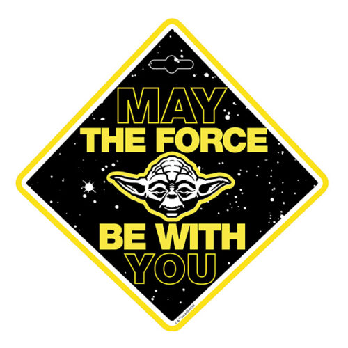 Amio BABY ON BOARD ΕΝΔΕΙΞΗ STAR WARS YODA AMIO – 1 ΤΕΜ.