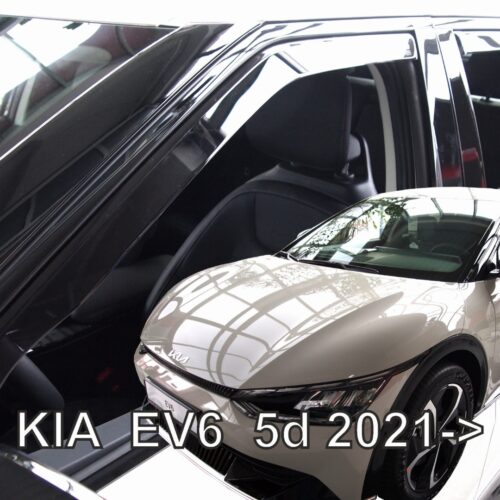 Heko ΑΝΕΜΟΘΡΑΥΣΤΕΣ ΓΙΑ KIA EV6 5D 2021+ ΣΕΤ ΑΥΤΟΚΙΝΗΤΟΥ ΑΠΟ ΕΥΚΑΜΠΤΟ ΦΙΜΕ ΠΛΑΣΤΙΚΟ HEKO – 4 ΤΕΜ.