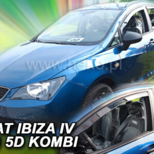 Heko ΑΝΕΜΟΘΡΑΥΣΤΕΣ ΓΙΑ SEAT IBIZA 5D 2008+ COMBI  ΣΕΤ ΑΥΤΟΚΙΝΗΤΟΥ ΑΠΟ ΕΥΚΑΜΠΤΟ ΦΙΜΕ ΠΛΑΣΤΙΚΟ HEKO - 4 ΤΕΜ.