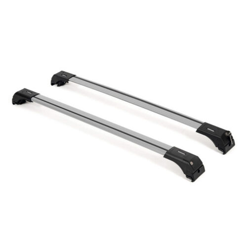 Omtec ΜΠΑΡΕΣ ΟΡΟΦΗΣ ΓΙΑ ΧΑΜΗΛΕΣ ΓΙΑ RAISED RAILS 125CM ΑΛΟΥΜΙΝΙΟΥ ΜΕ ΚΛΕΙΔΙ 2ΤΕΜ