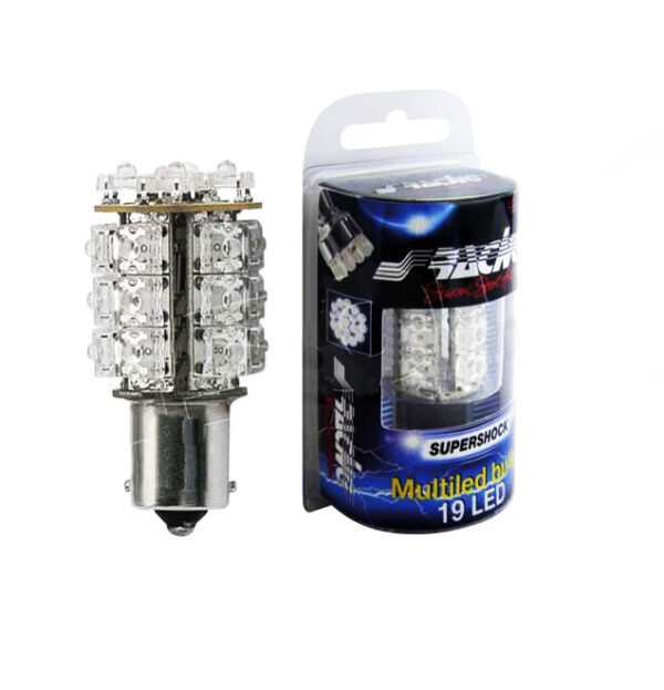Simoni Racing ΛΑΜΠΑΚΙ ΜΟΝΟΠΟΛΙΚΟ 20 LED 12V ΛΕΥΚΟ SIMONI RACING - 1 TEM.