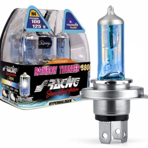 Simoni Racing H4 12V/60-55W-100/125 3.800K RAINBOW THUNDER SIMONI RACING – 2 ΤΕΜ.