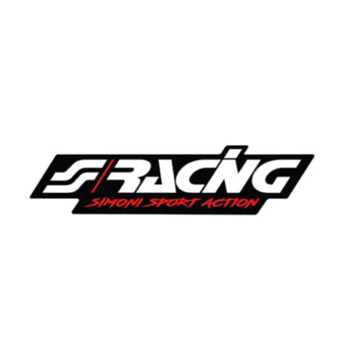 Simoni Racing ΑΥΤΟΚΟΛΛΗΤΟ SMALL STICKER BLACK 70x17mm 1ΤΕΜ.