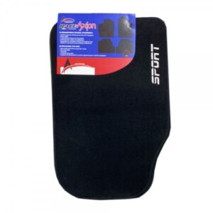 Race Axion ΠΑΤΑΚΙΑ ΜΟΚΕΤΑ VELOUR 9 SPORT ΜΑΥΡΑ ΜΕ ΜΑΥΡΟ ΡΕΛΙ ΚΑΙ ΑΦΡΟ UNIVERSAL ME ΛΟΓΟΤΥΠΟ SPORT RACE AXION - 4 ΤΕΜ.