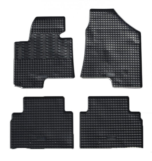 Cik ΜΑΡΚΕ ΠΑΤΑΚΙΑ ΣΕ ΣΚΑΦΗ ΛΑΣΤΙΧΟ ΓΙΑ KIA SPORTAGE 2010-2016 / HYUNDAI IX 35 2009-2015 ΣΕ ΜΑΥΡΟ ΧΡΩΜΑ ΜΕ ΚΟΥΜΠΩΜΑΤΑ CIK - 4 ΤΕΜ. - Image 3