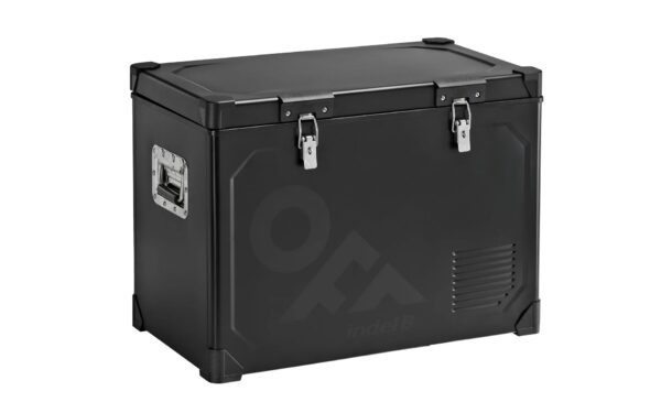 INDEL B ΨΥΓΕΙΟ TB46 STEEL BLACK ΜΕΤΑΛΛΙΚΟ 45L 12/24V 85W 488x682x405mm INDEL B - 1 TEM.