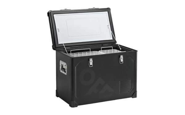INDEL B ΨΥΓΕΙΟ TB46 STEEL BLACK ΜΕΤΑΛΛΙΚΟ 45L 12/24V 85W 488x682x405mm INDEL B - 1 TEM. - Image 2