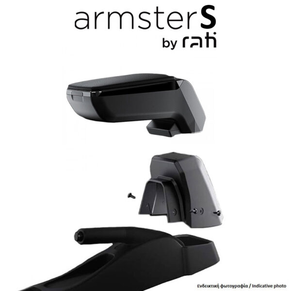 Rati ΟΛΟΚΛΗΡΩΜΕΝΟΣ ΤΕΜΠΕΛΗΣ ARMSTER S ΓΙΑ SMART FORTWO W453 2014+ ΑΠΟ ΠΛΑΣΤΙΚΟ ΚΑΙ ΔΕΡΜΑΤΙΝΗ ΣΕ ΜΑΥΡΟ ΧΡΩΜΑ ΜΕ ΑΝΤΑΠΤΟΡΑ ΤΟΠΟΘΕΤΗΣΗΣ RATI - 1 ΣΕΤ (V01629/RT + V01561/RT)
