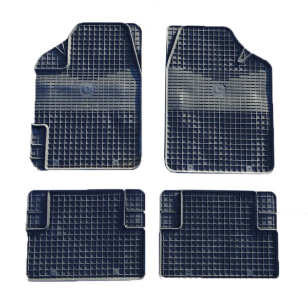 Cik ΜΑΡΚΕ ΠΑΤΑΚΙΑ ΣΕ ΣΚΑΦΗ ΛΑΣΤΙΧΟ ΓΙΑ KIA VENGA 2010-2019 / HYUNDAI i20 2010-2014 / HYUNDAI IX 20 2010-2020 ΣΕ ΜΑΥΡΟ ΧΡΩΜΑ ΜΕ ΚΟΥΜΠΩΜΑΤΑ CIK - 4 ΤΕΜ. - Image 4