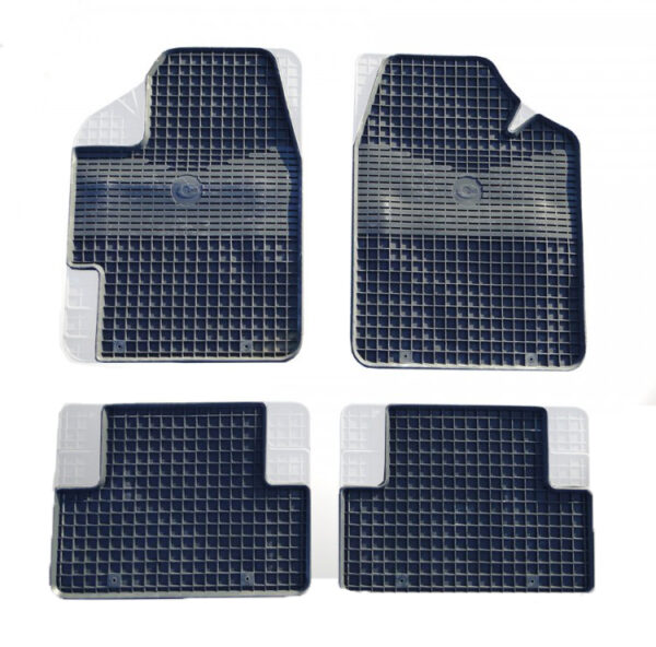 Cik ΜΑΡΚΕ ΠΑΤΑΚΙΑ ΣΕ ΣΚΑΦΗ ΛΑΣΤΙΧΟ ΓΙΑ KIA VENGA 2010-2019 / HYUNDAI i20 2010-2014 / HYUNDAI IX 20 2010-2020 ΣΕ ΜΑΥΡΟ ΧΡΩΜΑ ΜΕ ΚΟΥΜΠΩΜΑΤΑ CIK - 4 ΤΕΜ. - Image 3