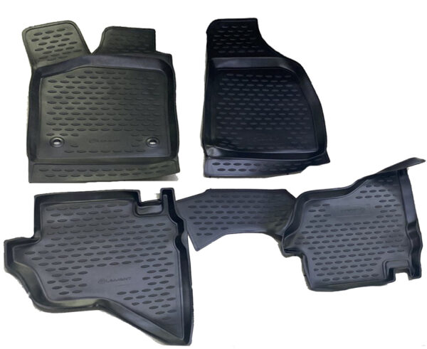 Novline ΜΑΡΚΕ ΠΑΤΑΚΙΑ ΣΕ ΣΚΑΦΗ TPE ΛΑΣΤΙΧΟ ΓΙΑ FORD RANGER 2007-2011  ΣΕ ΜΑΥΡΟ ΧΡΩΜΑ ΜΕ ΔΙΑΤΡΗΤΑ ΚΟΥΜΠΩΜΑΤΑ NOVLINE - 4 ΤΕΜ.