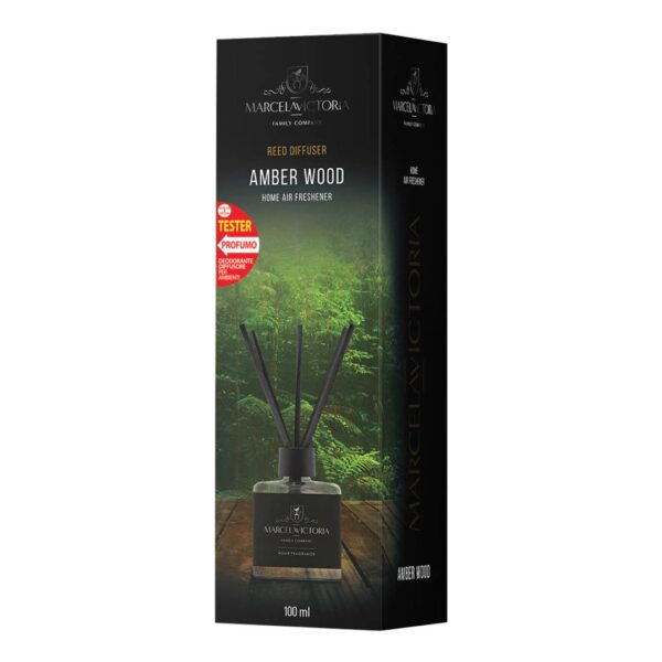 OtoTop ΑΡΩΜΑΤΙΚΟ ΧΩΡΟΥ 100ml ΜΕ STICKS - AMBER WOOD - Image 2
