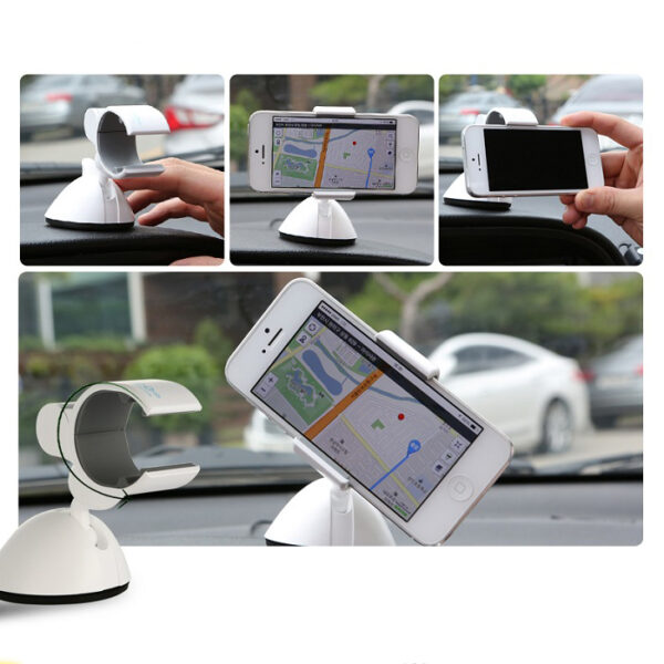 Xenomix Βάση XENOMIX Ταμπλώ SHG-P2000/XNM για Smartphone χρώμα μαύρο με Βεντούζα - Image 3