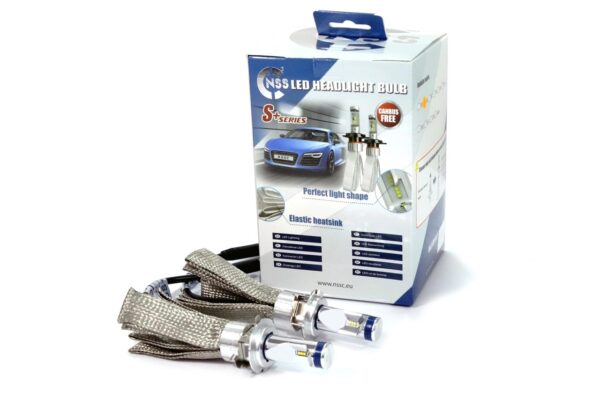 Amio H7-1 RS+ SLIM SERIES 12-36V 50W 6000K 3500lm +200% LUXEON ZES LED CAN-BUS (ΨΥΚΤΡΑ ΛΕΠΙΔΕΣ ΦΤΕΡΟΥ) AMiO - 2 ΤΕΜ. - Image 2