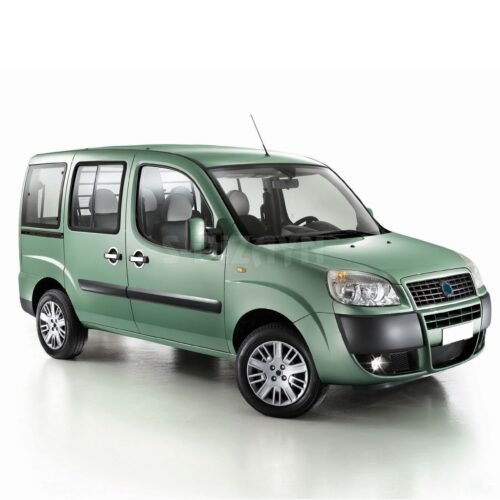 S-dizayn ΧΕΡΟΥΛΙΑ ΠΟΡΤΑΣ ΓΙΑ FIAT DOBLO I 2000-2010  ΧΡΩΜΙΟ ΜΕΤΑΛΛΙΚΑ S-Dizayn – 4 Τεμ.