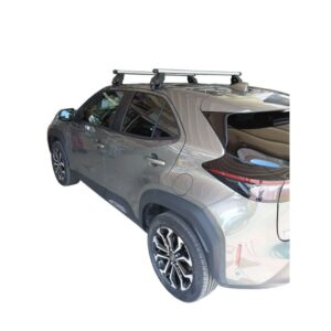 MENABO KIT ΜΕ ΜΠΑΡΕΣ ΟΡΟΦΗΣ ΓΙΑ TOYOTA YARIS CROSS XP210 5D 2020+ ΑΛΟΥΜΙΝΙΟΥ MENABO (AL1-3360/ΜΒ-FIX077G)