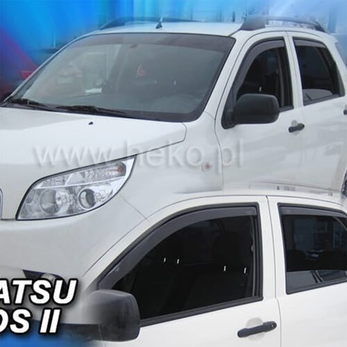 Heko ΑΝΕΜΟΘΡΑΥΣΤΕΣ ΓΙΑ DAIHATSU TERIOS 2 5D 2006-2013 ΖΕΥΓΑΡΙ ΑΠΟ ΕΥΚΑΜΠΤΟ ΦΙΜΕ ΠΛΑΣΤΙΚΟ HEKO – 2 ΤΕΜ.