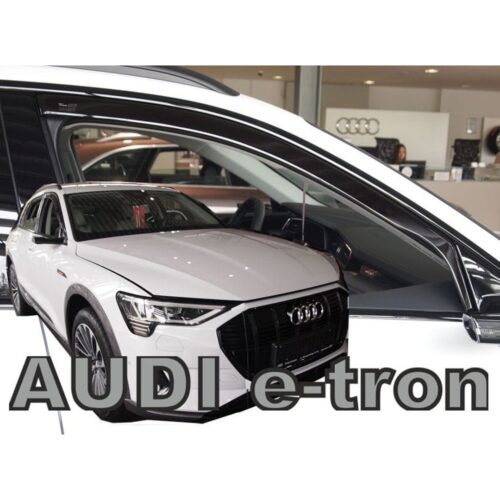 Heko ΑΝΕΜΟΘΡΑΥΣΤΕΣ ΓΙΑ AUDI E-TRON 5D 2018-2021 ΖΕΥΓΑΡΙ ΑΠΟ ΕΥΚΑΜΠΤΟ ΦΙΜΕ ΠΛΑΣΤΙΚΟ HEKO – 2 ΤΕΜ.