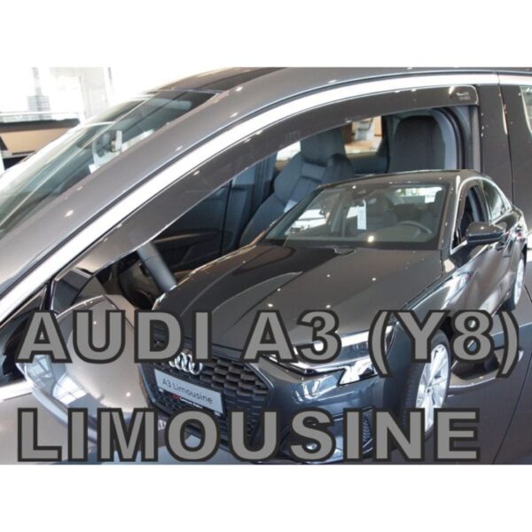 Heko ΑΝΕΜΟΘΡΑΥΣΤΕΣ ΓΙΑ AUDI A3 Y8 LIMOUSINE 4D 2020-2021 / A3 Y8 SPORTBACK 5D 2020-2021 ΖΕΥΓΑΡΙ ΑΠΟ ΕΥΚΑΜΠΤΟ ΦΙΜΕ ΠΛΑΣΤΙΚΟ HEKO - 2 ΤΕΜ. - Image 2