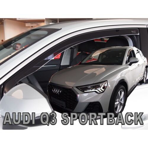 Heko ΑΝΕΜΟΘΡΑΥΣΤΕΣ ΓΙΑ AUDI Q3 5D SPORTBACK 2020-2021 ΖΕΥΓΑΡΙ ΑΠΟ ΕΥΚΑΜΠΤΟ ΦΙΜΕ ΠΛΑΣΤΙΚΟ HEKO – 2 ΤΕΜ.