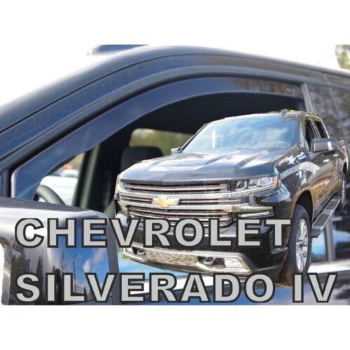 Heko ΑΝΕΜΟΘΡΑΥΣΤΕΣ ΓΙΑ CHEVROLET SILVERADO 4D 2019-2021 ΖΕΥΓΑΡΙ ΑΠΟ ΕΥΚΑΜΠΤΟ ΦΙΜΕ ΠΛΑΣΤΙΚΟ HEKO – 2 ΤΕΜ.