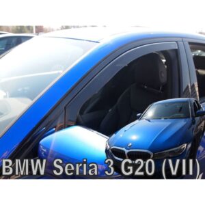 Heko ΑΝΕΜΟΘΡΑΥΣΤΕΣ ΓΙΑ BMW 3 G20 / G21 4D/5D 2019-2021 ΖΕΥΓΑΡΙ ΑΠΟ ΕΥΚΑΜΠΤΟ ΦΙΜΕ ΠΛΑΣΤΙΚΟ HEKO - 2 ΤΕΜ.