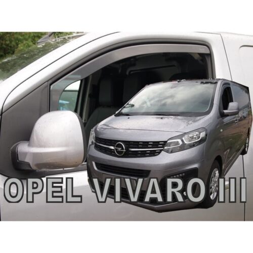 Heko ΑΝΕΜΟΘΡΑΥΣΤΕΣ ΓΙΑ CITROEN JUMPY 3 / SPACETOURER / TOYOTA PROACE 2 / PEUGEOT EXPERT 3 / TRAVELLER 2016+ / OPEL VIVARO 3 2019+ ΖΕΥΓΑΡΙ VAN ΑΠΟ ΕΥΚΑΜΠΤΟ ΦΙΜΕ ΠΛΑΣΤΙΚΟ HEKO – 2 ΤΕΜ.