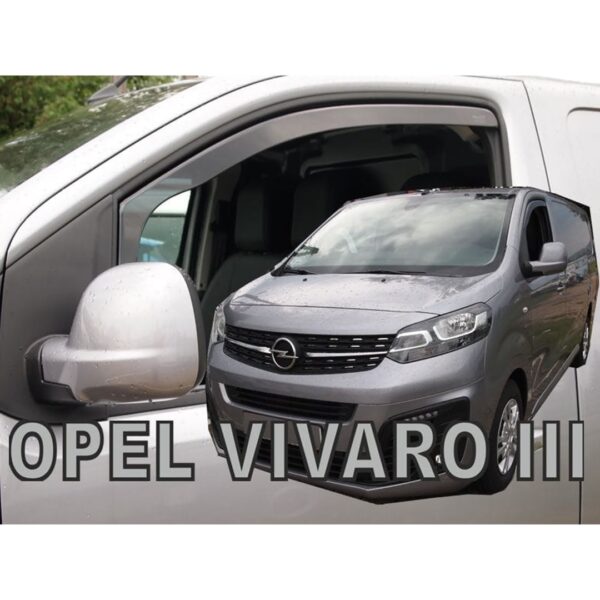 Heko ΑΝΕΜΟΘΡΑΥΣΤΕΣ ΓΙΑ CITROEN JUMPY 3 / SPACETOURER / TOYOTA PROACE 2 / PEUGEOT EXPERT 3 / TRAVELLER 2016+ / OPEL VIVARO 3 2019+ ΖΕΥΓΑΡΙ VAN ΑΠΟ ΕΥΚΑΜΠΤΟ ΦΙΜΕ ΠΛΑΣΤΙΚΟ HEKO - 2 ΤΕΜ.