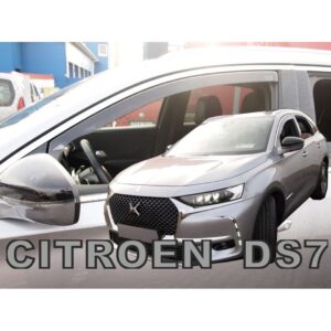 Heko ΑΝΕΜΟΘΡΑΥΣΤΕΣ ΓΙΑ CITROEN DS7 CROSSBACK 5D 2018-2021 ΖΕΥΓΑΡΙ ΑΠΟ ΕΥΚΑΜΠΤΟ ΦΙΜΕ ΠΛΑΣΤΙΚΟ HEKO - 2 ΤΕΜ.