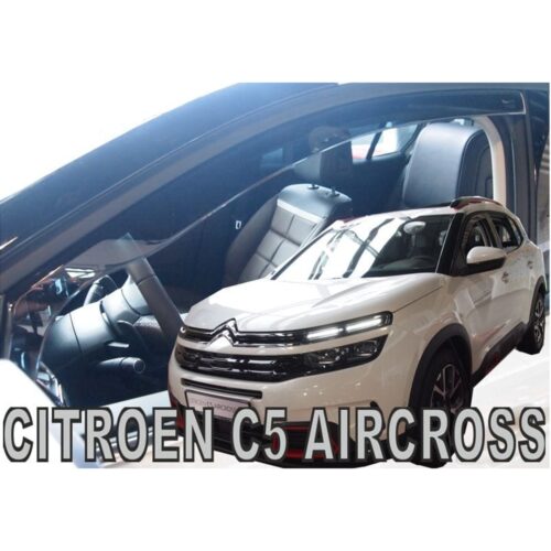 Heko ΑΝΕΜΟΘΡΑΥΣΤΕΣ ΓΙΑ CITROEN C5 AIRCROSS 5D 2019-2021 ΖΕΥΓΑΡΙ ΑΠΟ ΕΥΚΑΜΠΤΟ ΦΙΜΕ ΠΛΑΣΤΙΚΟ HEKO – 2 ΤΕΜ.