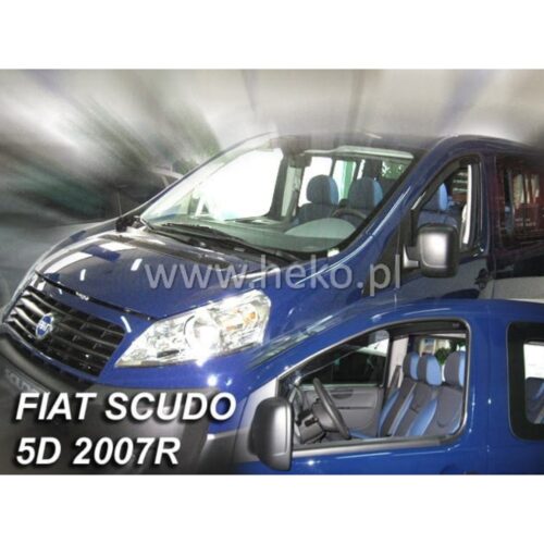 Heko ΑΝΕΜΟΘΡΑΥΣΤΕΣ ΓΙΑ PEUGEOT EXPERT 2007-2016 / JUMPY 4D 2007-2016 / SCUDO 2007-2016 / PROACE 4D 2013-2016 ΖΕΥΓΑΡΙ ΑΠΟ ΕΥΚΑΜΠΤΟ ΦΙΜΕ ΠΛΑΣΤΙΚΟ HEKO – 2 ΤΕΜ.
