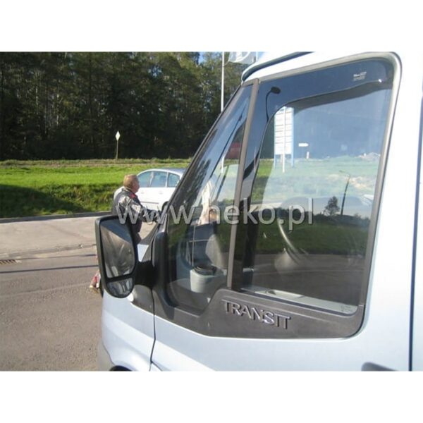 Heko ΑΝΕΜΟΘΡΑΥΣΤΕΣ ΓΙΑ FORD TRANSIT 7 2D 05/2006+ ΖΕΥΓΑΡΙ VAN ΑΠΟ ΕΥΚΑΜΠΤΟ ΦΙΜΕ ΠΛΑΣΤΙΚΟ HEKO - 2 ΤΕΜ.